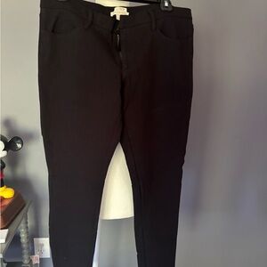 J. Crew Women's Classic Black Skinny Jeans